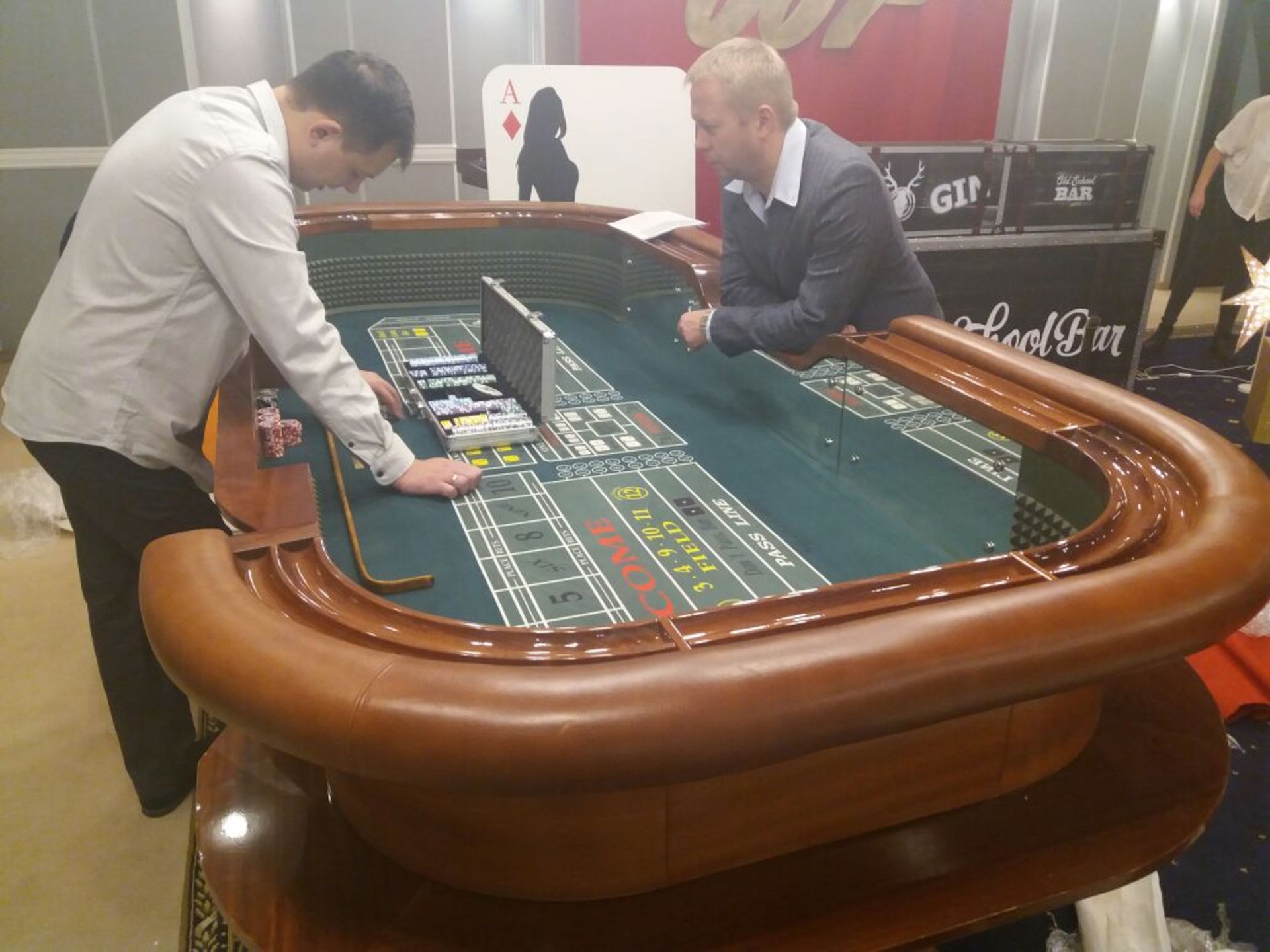 De VIP-ruimte van het restaurant